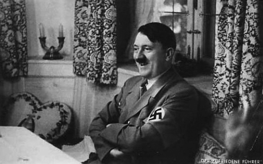 Adolf Hitler in Max Amann's house in St. Quirin